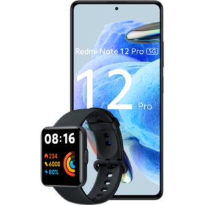 Xiaomi Note 12 Pro 5G Black + Watch2Lite